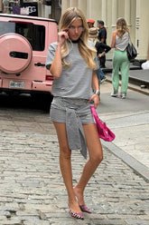 Ardeney Striped T Shirt Mini Dress