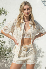 St. Tropez Crochet shorts