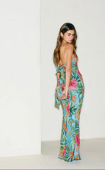 Azzurra Strapless dress