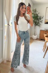 Gigi Rose lace jeans - Restock
