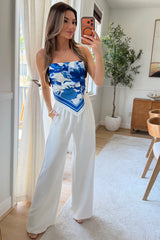 Santorini Satin top
