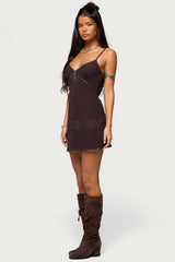 Raquelle Beaded Mini Dress