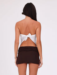 BRIONY SCARF - WHITE
