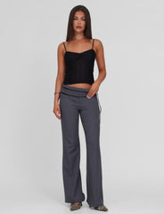 KALLIE TOP - BLACK