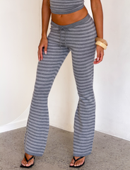 LEORA PANT - GREY STRIPE