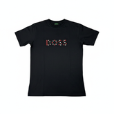 Boss playera negra frente completo