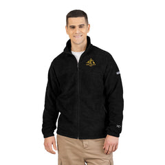 Embroidered Gold Mountain Fleece Jacket Asig legacy