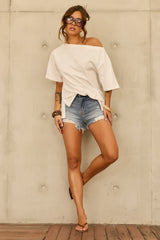 In Your Heart Tee - White
