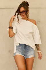 In Your Heart Tee - White