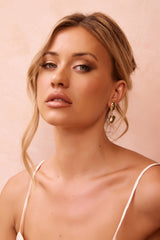 Orbit Shells Earrings - Green