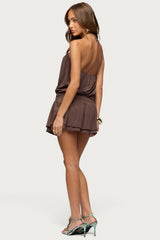 Mikaela Drop Waist Mini Dress