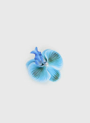 Loving Is Easy Orchid Hair Clip Blue