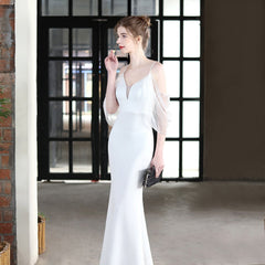 Grace Mesh Trim Sleeve Dress